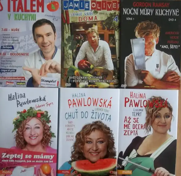 S Halinou v kuchyni - 3kuchařky Haliny Pawlowské + 3DVD dárek