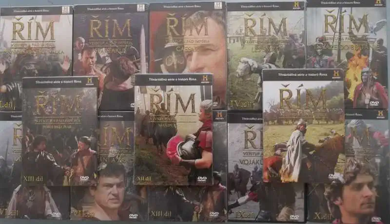 Kolekce Řím - Vzestup a pád impéria - 13 DVD