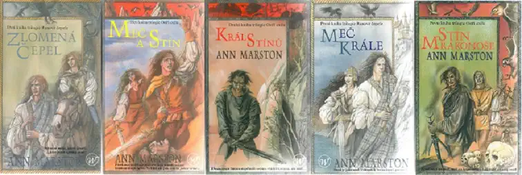Knižní kolekce Ann Marston - 5x kniha