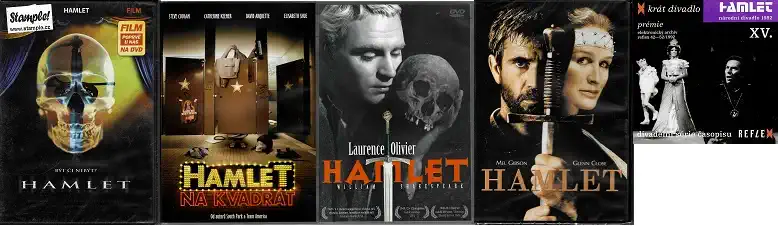 Kolekce Hamlet ( 5x DVD )