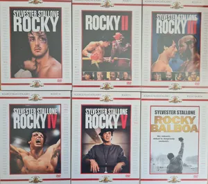 6 DVD Rocky kolekce 1-6 ( digipack/plast ) DVD bazarové zboží