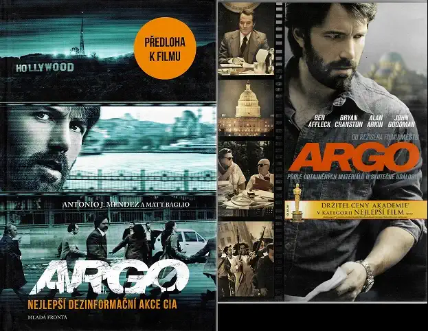 Argo - Matt Baglio & Antonio J. Mendez ( 1x kniha bazarová + DVD )