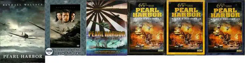 Pearl Harbor - Randall Wallace ( 1x kniha bazarová + 5x DVD )