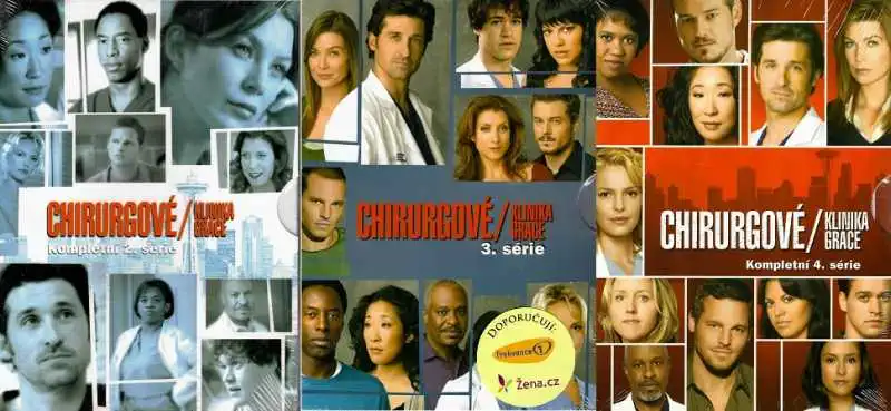 Kolekce Chirurgové - kompletní série 2-4 - DVD