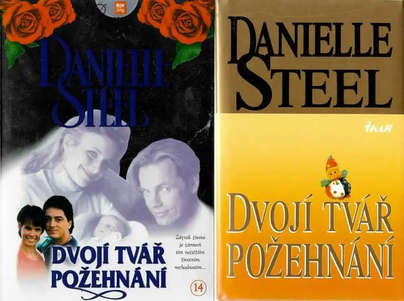 Knižní Kolekce Danielle Steel: Dvojí tvář požehnání - (1x kniha bazarová + 1xDVD pošetka)